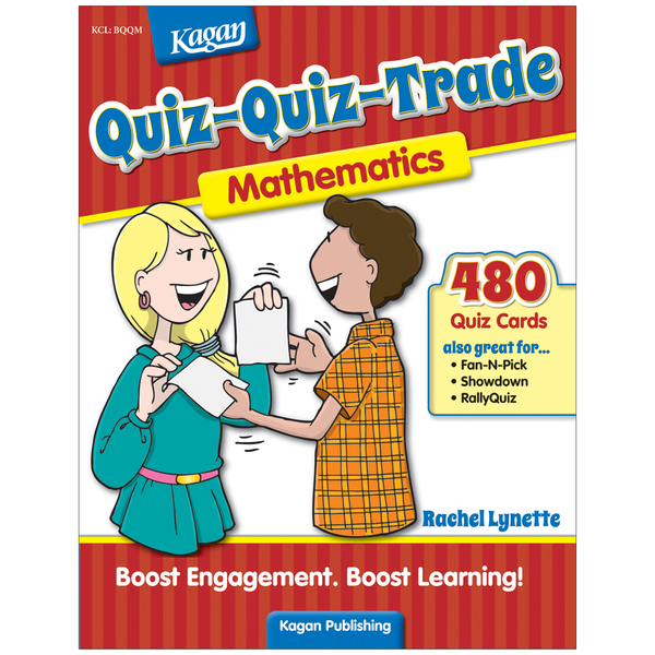 Kagan Quiz-Quiz-Trade - Mathematics, Grades 2-6 BQQM